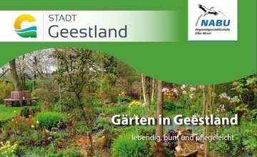 Gartenbroschüre Titelseite