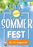 Plakat Beerster Sommerfest 2026