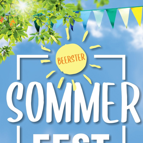 Plakat Beerster Sommerfest 2026