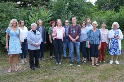 Gewinner des Gartenwettbewerbs mit Jury