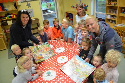 Kita-Kinder freuen sich über Nominierung