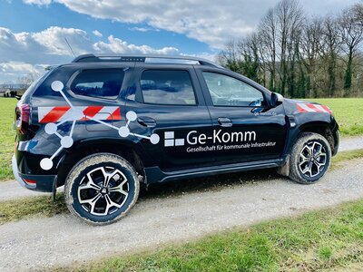 Spezialfahrzeug der Firma Ge-Komm