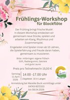 Frühlings-Workshop Musikschule