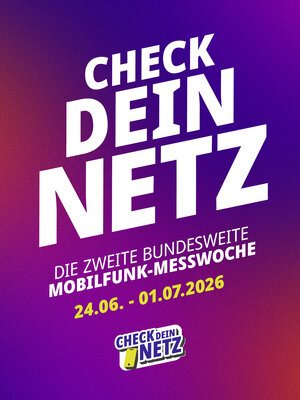 Plakat Check dein Netz