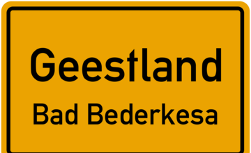 Ortsschild Bad Bederkesa