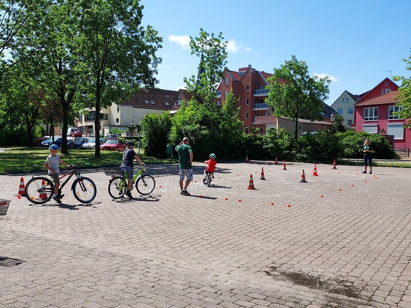 Fahrradparcour STADTRADELN
