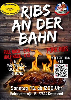 Ribs an der Bahn Flyer
