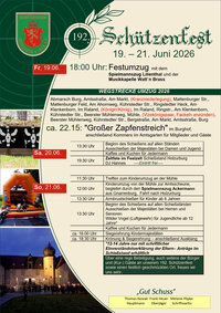 Plakat Schützenfest Bad Bederkesa 2026_1 Plakat Schützenfest Bad Bederkesa 2026_1