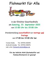 Flohmarkt, Geestlandhalle
