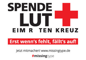 Blutspenden Aktion Missing Type