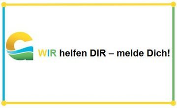Wir helfen Dir - melde Dich - Anreisser