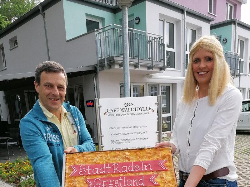 Café Waldidylle STADTRADELN-Kuchen