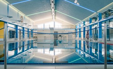 Sportbecken in der Moor-Therme