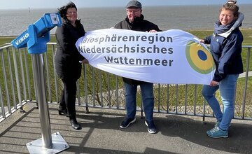 Einweihung des Fernrohrs auf dem Ochsenturm