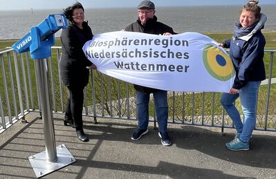 Einweihung des Fernrohrs auf dem Ochsenturm