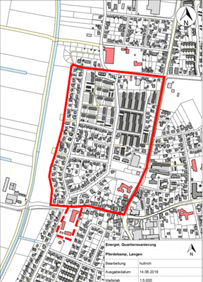 Karte Quartier Pferdekamp