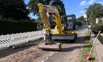 Bagger in Fickmühlen