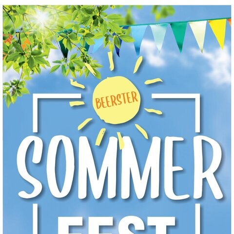 Plakat Beerster Sommerfest 2025