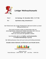 Flyer Weihnachtsmarkt 2023