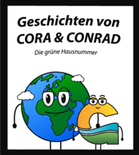 Cora und Conrad Geschichte 12, Die grüne Hausnummer Titelbild