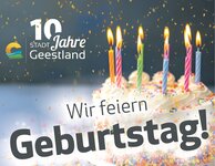 Plakat Wir feiern Geburtstag!