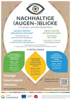 Plakat mit Terminen