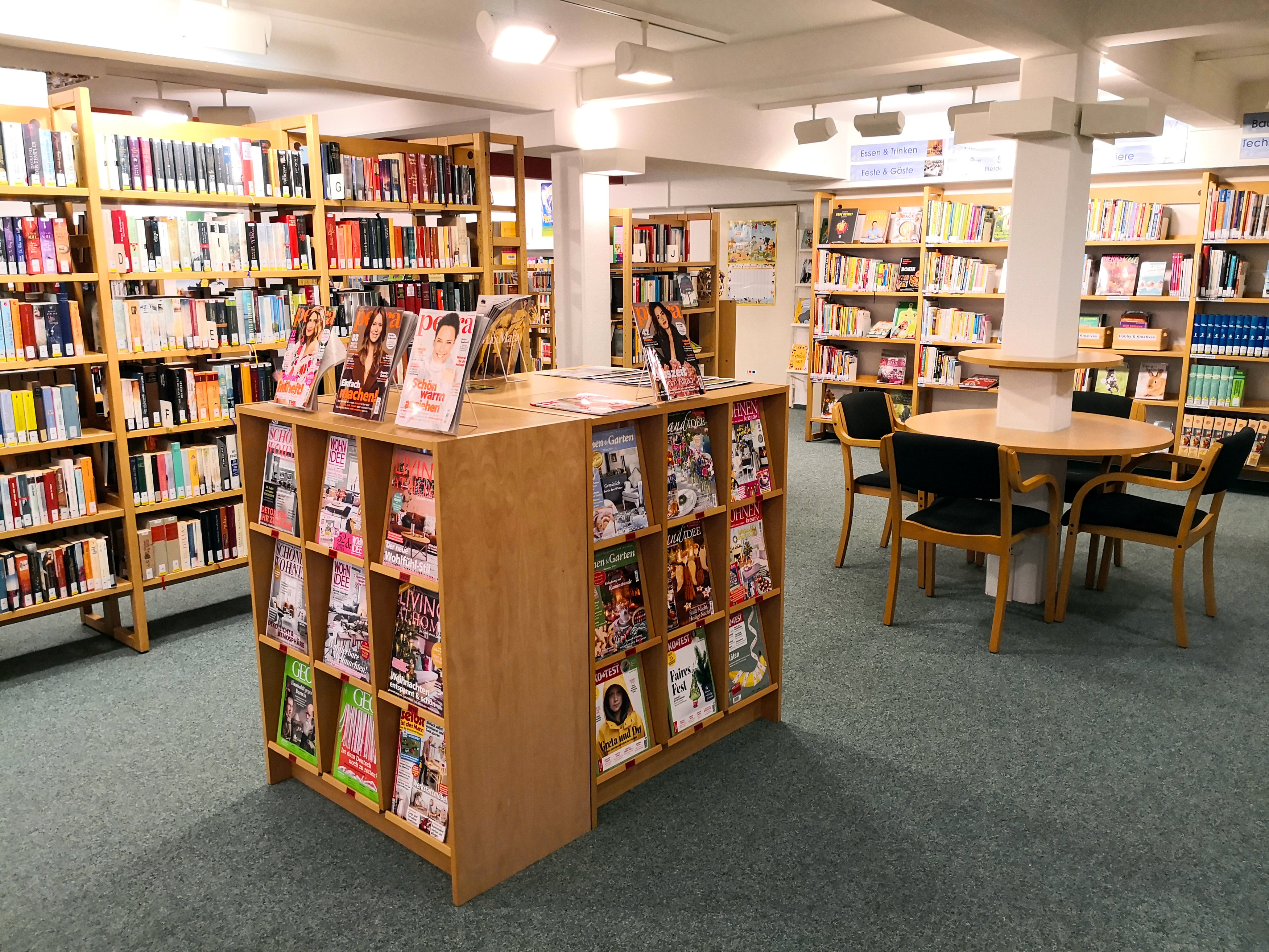 Öffnungszeiten Stadtbücherei