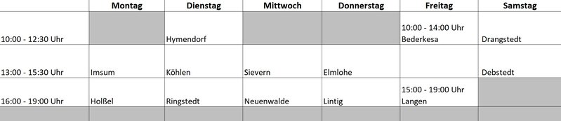 Fahrplan