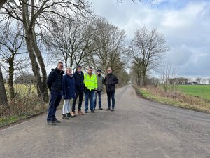Bauabnahme Wirtschaftsweg Köhlen