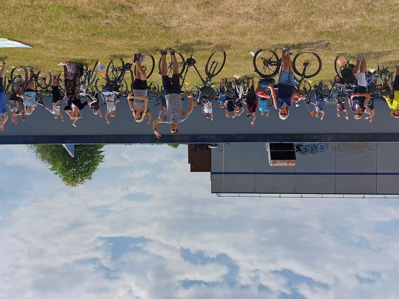 Vorbereitung Drohnenfoto