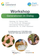 Plakat zur Veranstaltung