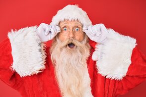 Singender Weihnachtsmann