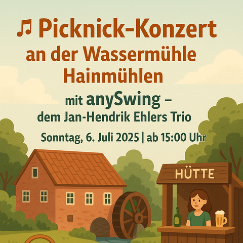 Wassermühle Picknick