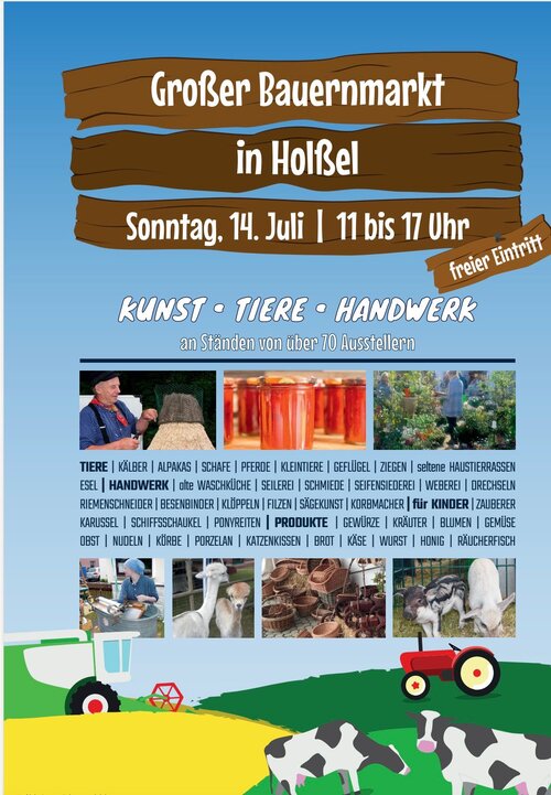 Großer Bauernmarkt Holßel
